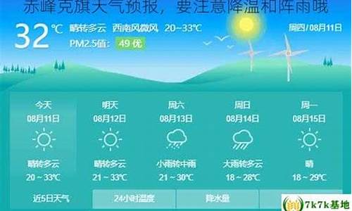 赤峰克旗天气预报查询_内蒙古自治区赤峰市克旗天气预报