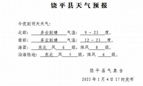 饶平天气预报15天_饶平天气预报15天准确2021年4月