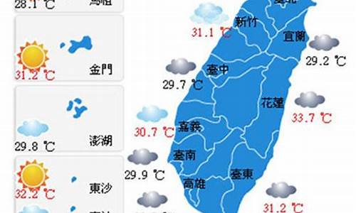 台湾天气预报查询1月分天气有多少度_台湾1月温度